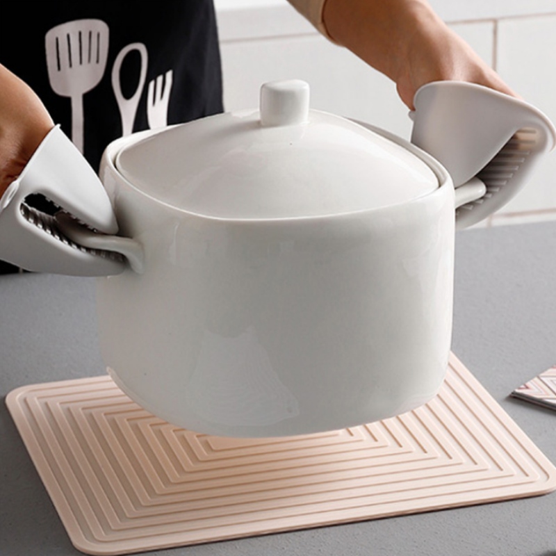 Rechteckige gewellte Topfmatte