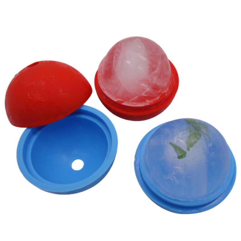 Silikon-Eishockey Silikon-Eishockeyform 6 cm großer Eishockeyplatz runde Eishockeyform mehrfarbig optionale Eisherstellungsform