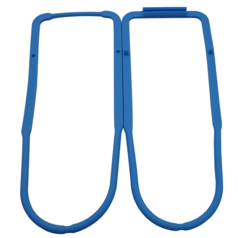 7-Loch Kieselgel Zubehör Lebensmittelbox Griff, Silikon Kuchenform, Eisgitter