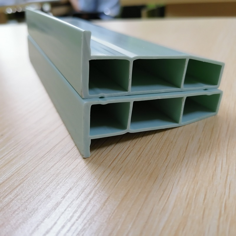 Chinesischer Hersteller von PVC-Düsenprofil-PVC-Hohlprofilhersteller-PVC-L-Profil für Lüftungssysteme