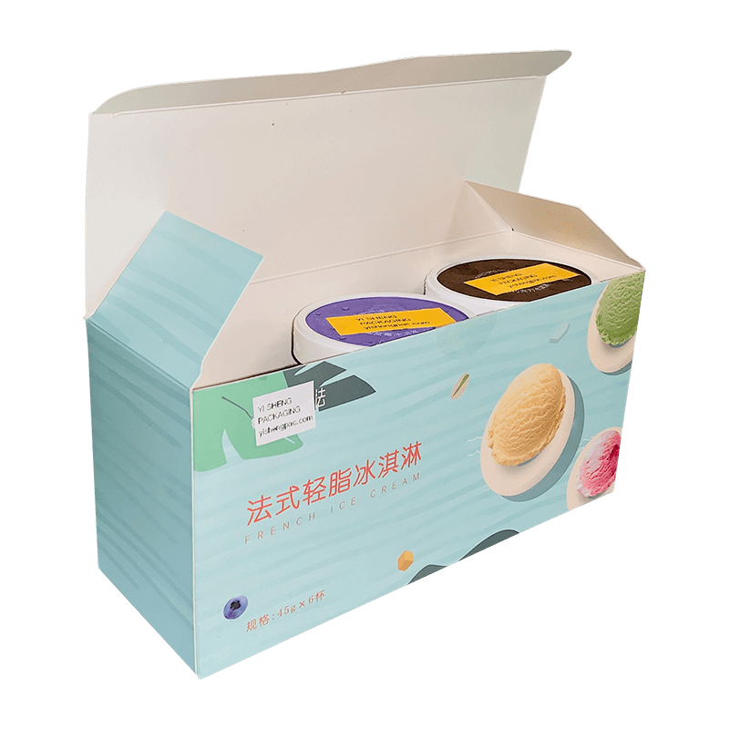 Papierbox zum Backen Lebensmittelverpackung Box