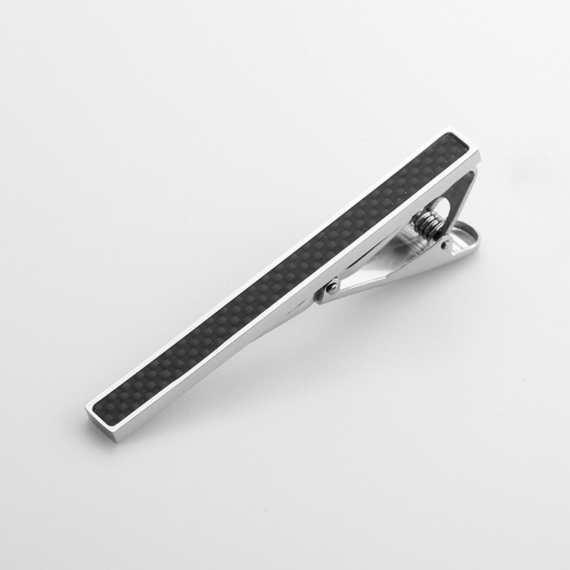 Edelstahl Carbon Krawattenklammern für Herren aus China Schmuck Accessoire