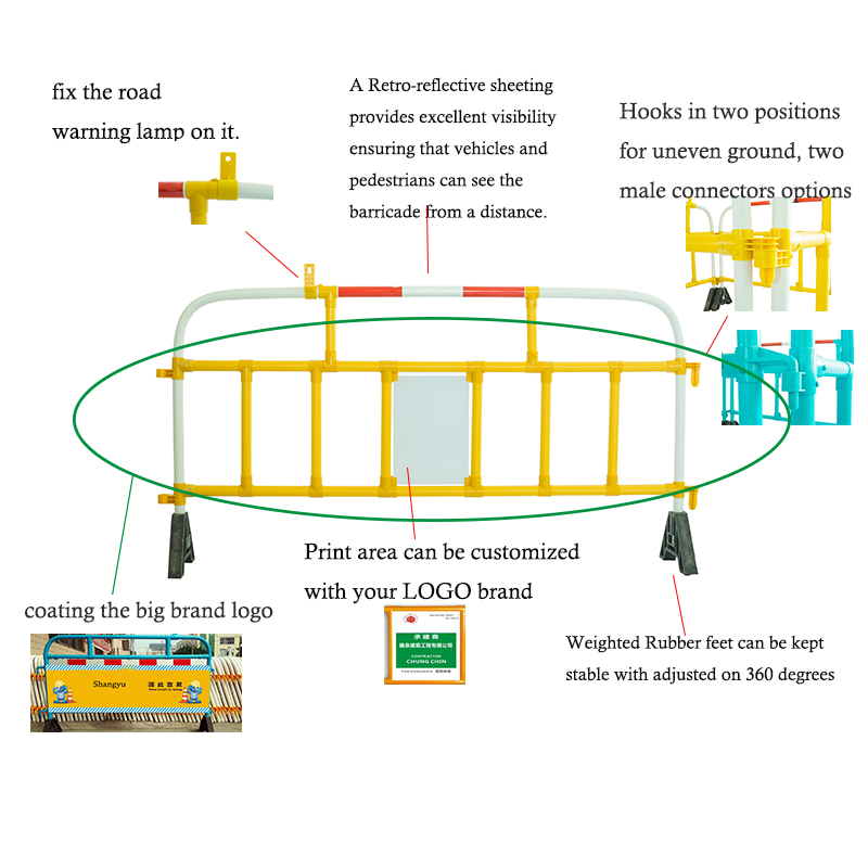 PVC-Straßensicherheitsbarriere in China