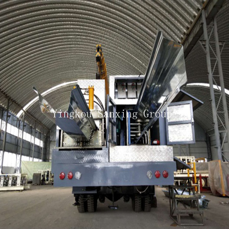 ACM No-Ginder Arch Roof Forming Machine SX-ACM-1000-800
