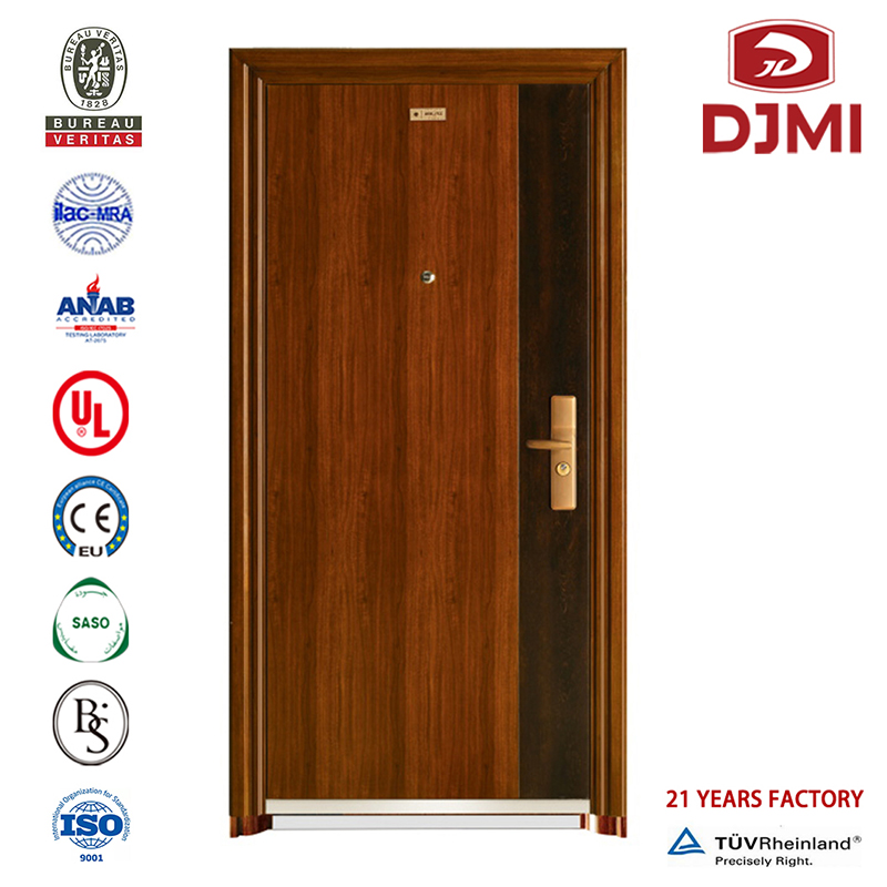Brand New Puerta Hierro American Panel Nigeria Exterior Steel Door Selling Puertas De Hierro Hot Sale High Quality American Panel Nigeria Exterior Door Safe Room Steel Doors