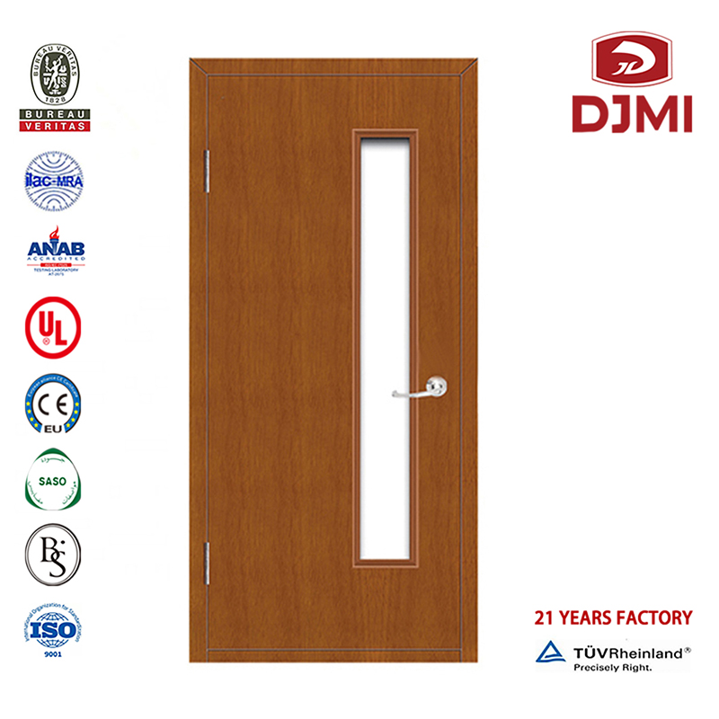 Chinesische Fabrik Teakholz Designs 2 Stunden 60 Minuten Feuerbeständige Holztür Hochwertige Hauptdesigns 2011 Holz Notfall feuerfeste Innentür Günstige Holzpfosten Notausgangstür Mit Schubstange Feuerfeste Holztüren