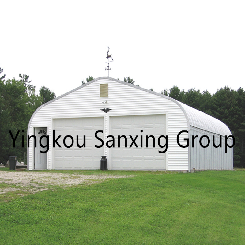 Quonset Multiple Shape Building Produktionslinie