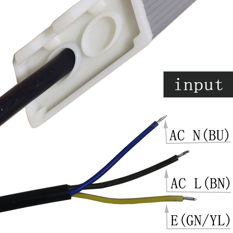 12V 1.25A 15W Waterproof LED Power Supply Low Voltage Output für LED Light