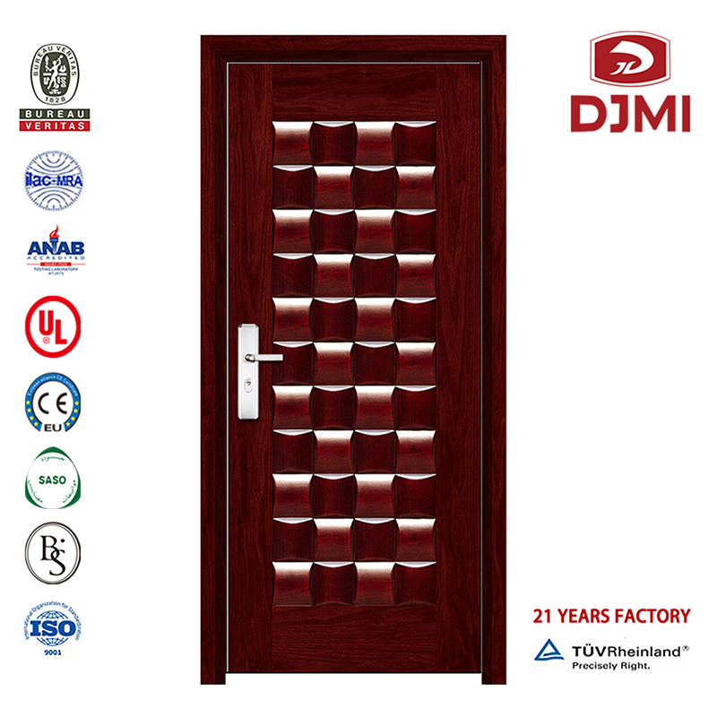 High Quality Turkey Armoured Exterior Main Entry Modern Design Armored Front Door Cheap House Doors with Armoured Glass Prettywood Home Main Door Solid Wood Gate Design Customized Entry Armoured Style Main Solid Wood Armored Door Models