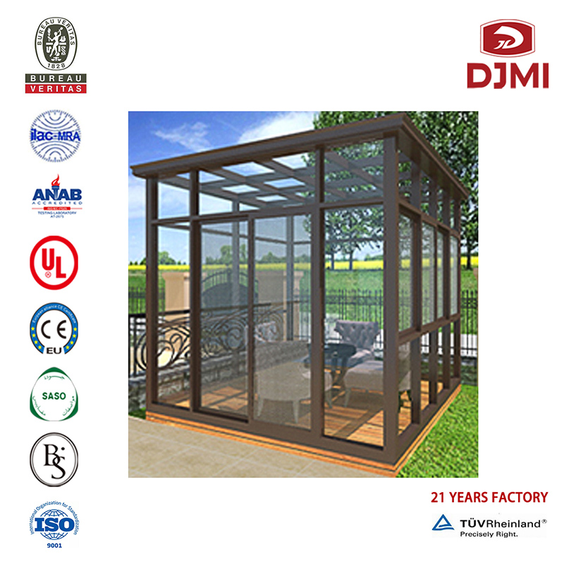Hot Selling Customized Sun Room Sunshade Sunroom with Laminated Glass Multifunktions Sunshade Balkon Patio Sunroom Isolierte Zimmer/Balkon Glasraum Professional Aluminium Sunroom Flachdach Wintergarten Laminated Glass Aluminium Sunrooms