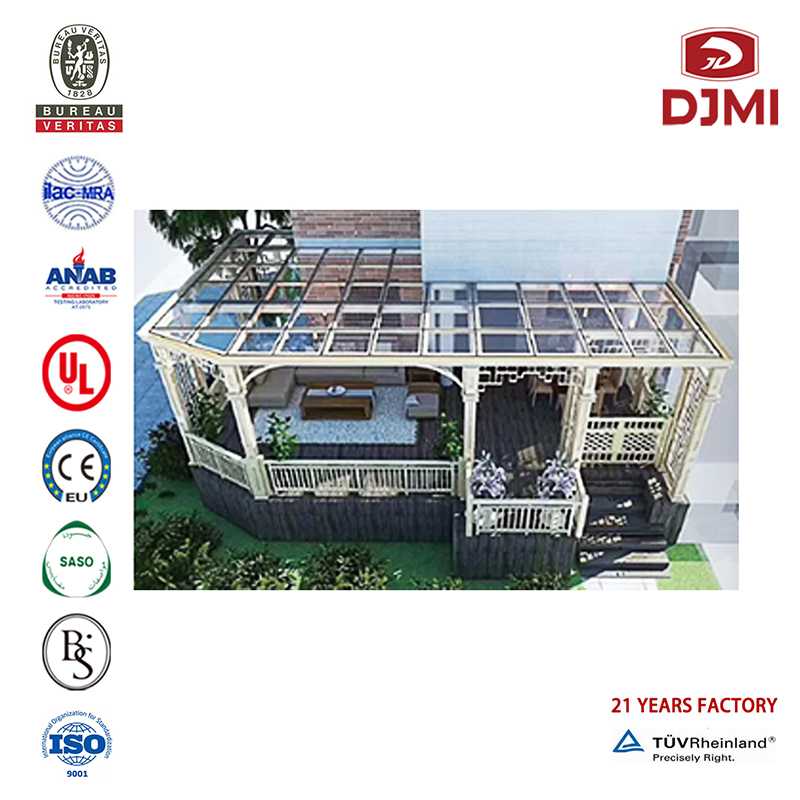 Hot Selling Aluminium Design Sunroom Winter Graden Customized Agricultural Tempered Glass House for Sunroom Garden Sun Room Multifunktional High Quality Aluminium Glass Tempered Sunroom Veranda Sun Room