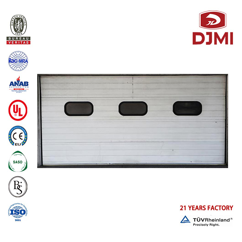 New Design Double Layer Slat Aluminium Roller Metal Building Garage Türen Sectional Door Brand New Factory Preis Aluminium Roller Home Door Overhead Garage Hot Selling Best Aluminium Door Design Quality Garage Doors