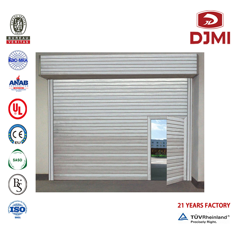 Hot Selling Good Quality Roller Shutter Thermal Isoliertüren Galss Garagentor Multifunktions Aluminium Roller Shutter Sectional Arage Electrical Garage Tür Professional Factory Preis Roller Doors