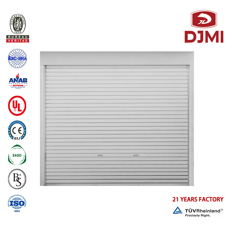 Brand New Industry Doors with Pu 8X7 Garagentor Hot Selling Good Quality Roller Shutter Thermal Isoliertüren Galss Garagentor Multifunktionale Aluminium Roller Shutter Sectional Arage Electrical Garage Door