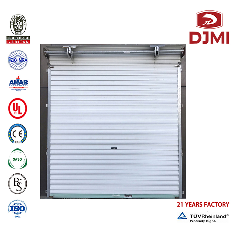 Brand New Cheap Doors Single 16X8 Garagentor Hot Selling Eletric Roll Up to Doors White Garage Door Customize Sectional Anti Theft Panel Garagentor Door
