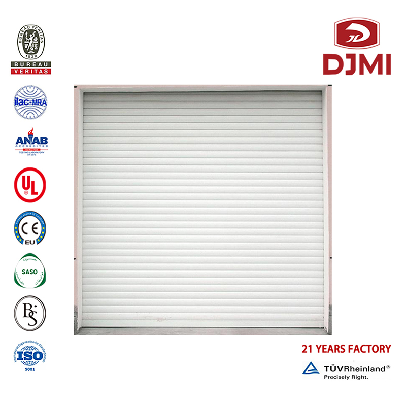Multifunktionale Kaltisolierung Overhead Sectional Steel Modern Garage Professional Roll Up Aluminium Panel Overhead Türverkleidung New Design Modern Doors Fire Rate Overhead Door