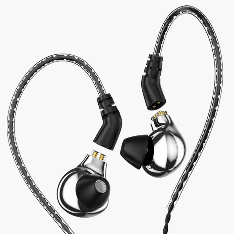 Audifonos In Ear Monitoring HiFi-Headset Hochverdrahtet für Schweiß und Sport