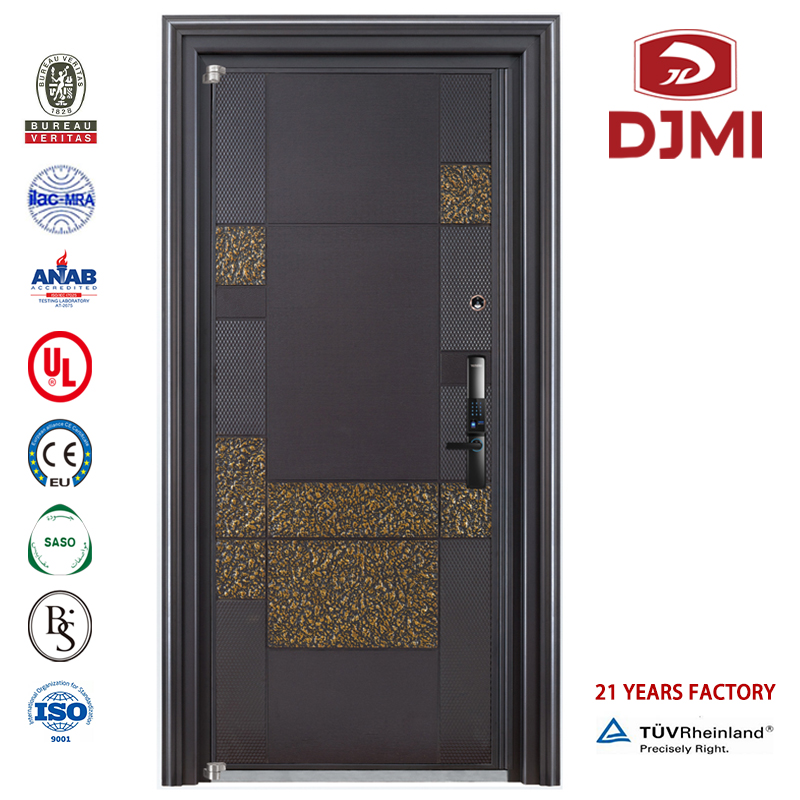 Günstige Main Design for Gate Türkische Sicherheitseinrichtung Customized Teak Main Designs in Indien Armour Safty Wood High Quality Armoured Door New Settings Wood Designs in Pakistan Security Steel Armoured Door