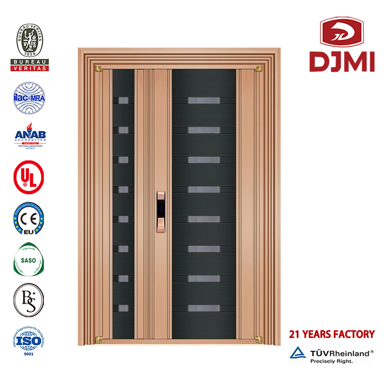 Türkische Sicherheitspanzertüren billig Ventilate Inch Data Steel Front Gate Israel Security Apartment Armoured Door Customized Double Swing Wood Anti-Theft China machte Security Armored Doors Mosaic Design Stahl Armoured Door