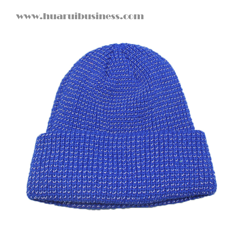 reflektierender Acrylbodkin strickender Hut, Tuque, überall mit reflektierender Wirkung