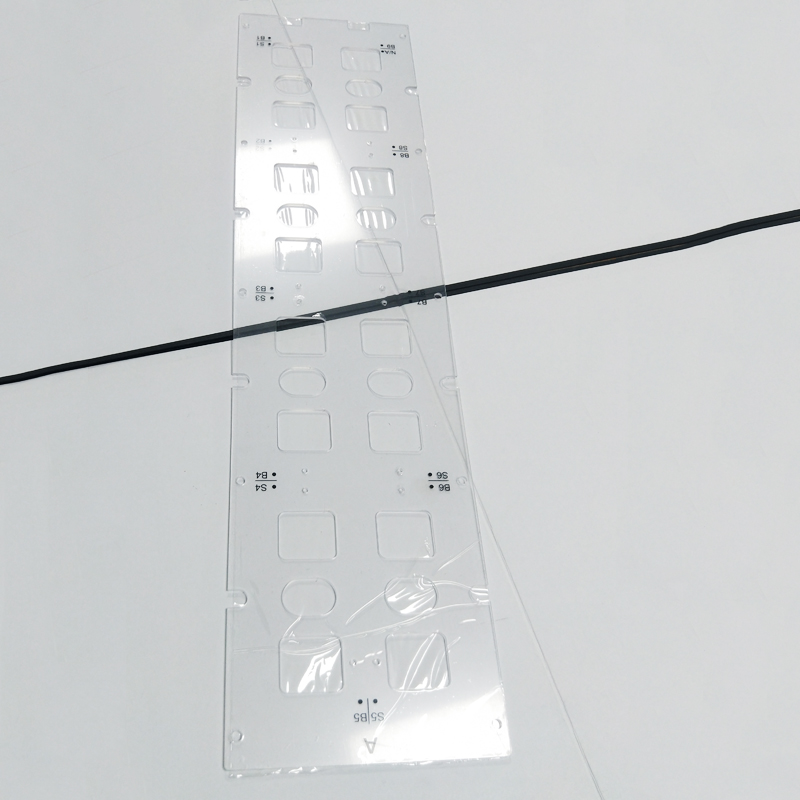 BOPU Großhandel Batterie Isolationsabdeckung 3.1mmpc Transparent Board Power Batteriemodulabdeckung