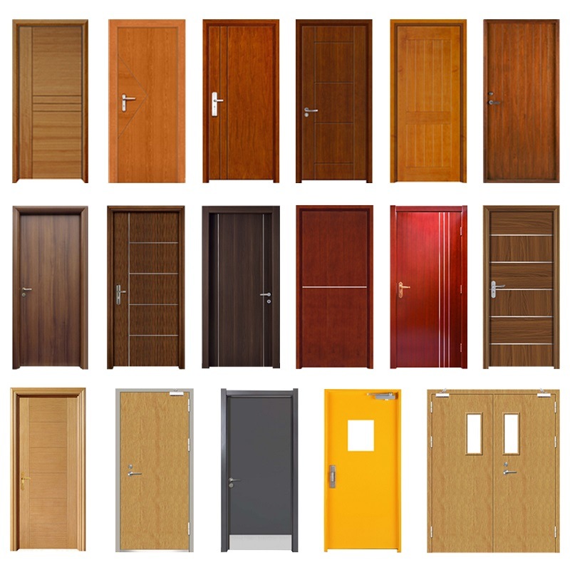 Neue Einstellungen Ul Listed Frame and Leaf Resisdent Wood Door Fire Rate Rate Exit Doors High Quality 60 Mins Fireproof Plywood Apartment Fire Doors Ul Composite Wood Door Cheap Interior Solid Wood Doorspartment Fire Doors