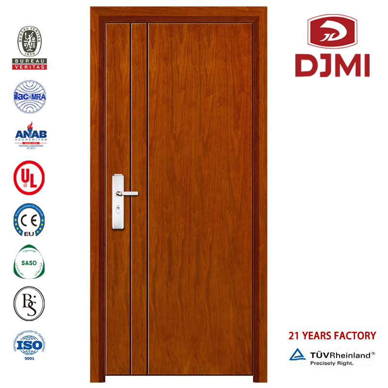 Chinesische Fabrik Manufacturer Fd30 Steel Fire Door Plain Solid Wood Doors High Quality Ul Certified Wooden Modern Design Fire Door Entry Doors Billig Veneer Wood Design Proof Door Rate Office Doors