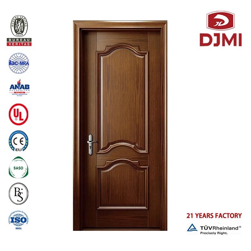 Maßgeschneiderte Designs Exterior Türen Interieur Glas Holz Double Door New Settings Holz Eingangspanel Glass Insert Solid Wood Door Chinese Factory Exterior Front Wooden Interior Wood Door with Glass Insert