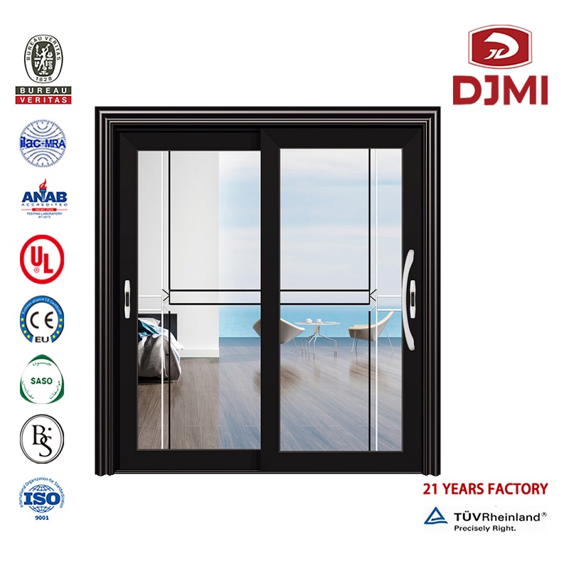 Aluminiumtüren und -fenster Brandneue Zen-Design-Rahmenabdeckungen 1,2-2,0 mm Dicke Aluminium-Schiebetür Aluminiumtüren und -fenster Heißverkaufte Schiebetür aus Aluminiumblech mit vier Platten, doppelt gehärtetes Glas Chinesischer...