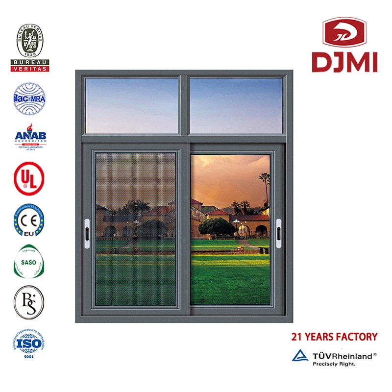Glass Sliding Door Windows and Doors Brand New Aluminium Window Fiber Glass Mesh Sliding Door with Mosquito Screen Aluminium Windows Doors Hot Selling Commerical Grade Sliding Window Manufactures Best Aluminium Windows