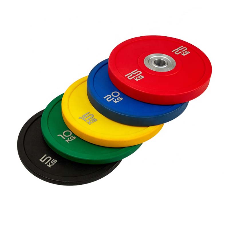 Wettbewerb Slimming Übung farbigen Barbell High Quality Custom Rubber Sets Gewicht Stoßplatte