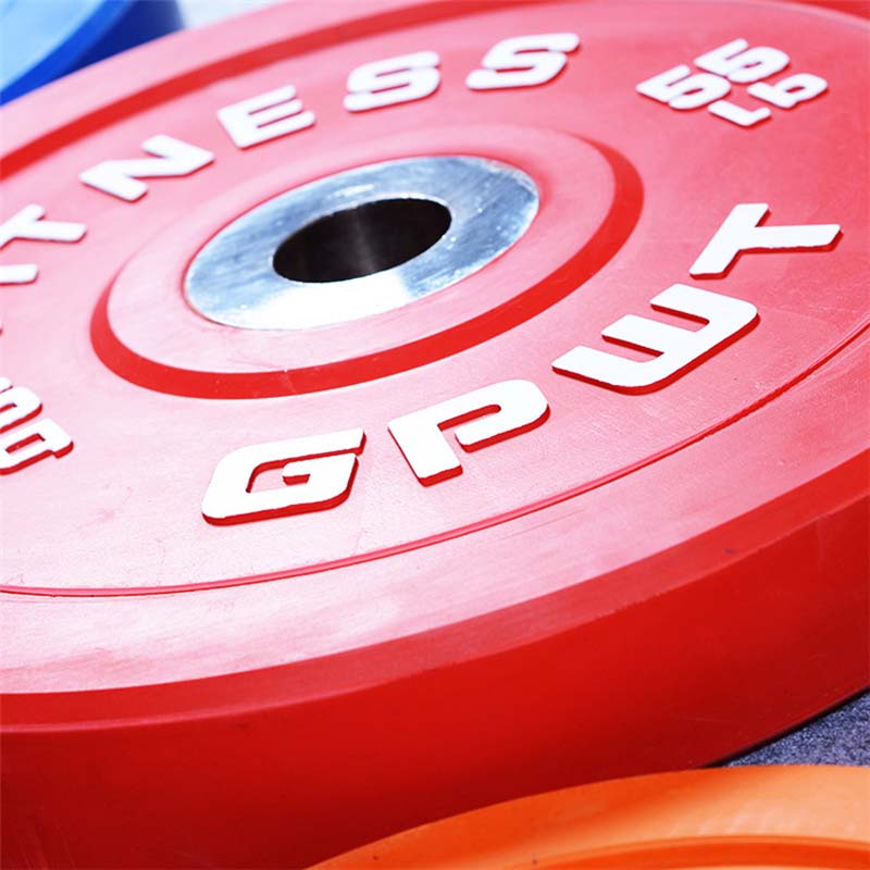 Fitness Custom Gym Rubber Wettbewerb Weight Lifting Bumper Platten zum Verkauf