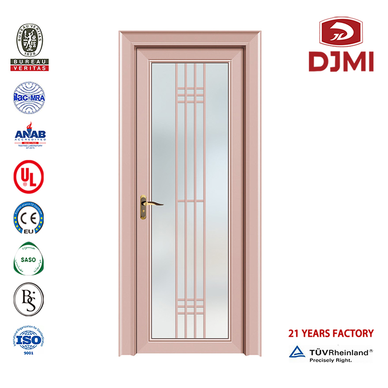Brand New Wood Schlafzimmer Badezimmer Glas Dubai Wpc Tür Hot Selling Waterproof Pu Panel Wpc Composite Door Multifunktions Wood Door Preis Wpc Doors Innenraum