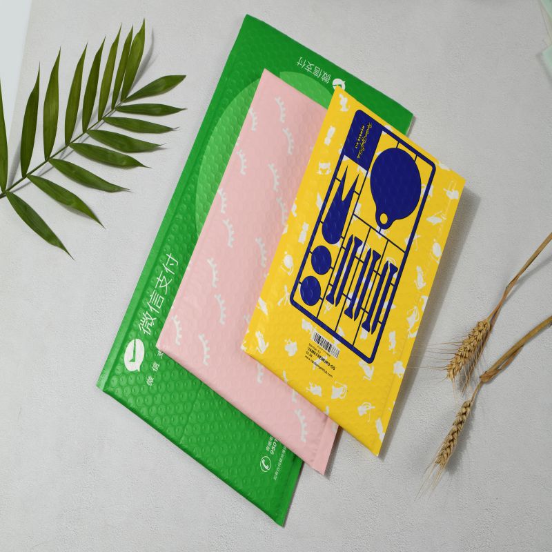 Dauerhafte, kundenspezifische Blasendicker Poly Klebebeutel