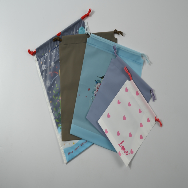 EVA Cartoon Printing Kosmetikbeutel Drawstring Makeup Beutel Frauen Reise Make Up Schuhe Aufbewahrung Taschen