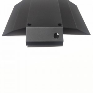 0.43mm PP Isolierblech, leicht zu faltende Dichtung, schwarz schwer entflammbare Isolierbleche Umformen