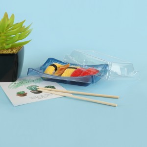 Sushi Tray blauer Boden