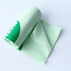 Kompostierbare, biologisch abbaubare T-Shirt-Taschen