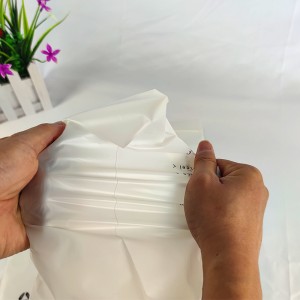 Individuell biologisch abbaubare Kompostierbare kleine Reißverschlusstüte