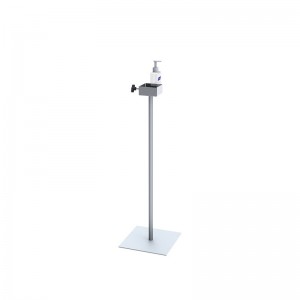 TMJ706 Free Standing Single Side Floor Metal Hand Sanitizer Display Rack
