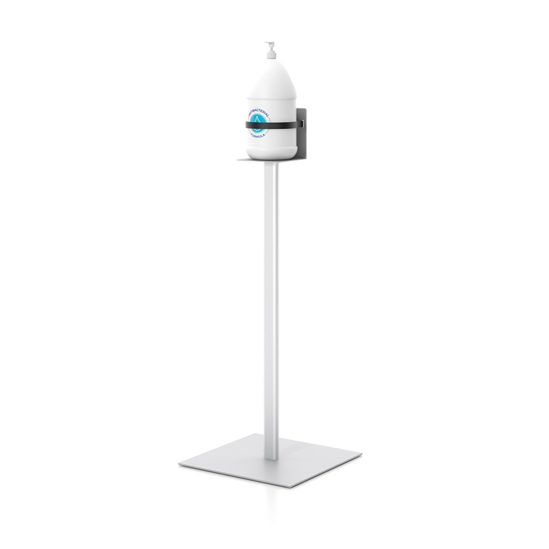 TMJ712 Customized Portable Floor Standing Hand Sanitizer Dispense Display Standbild einstellbar