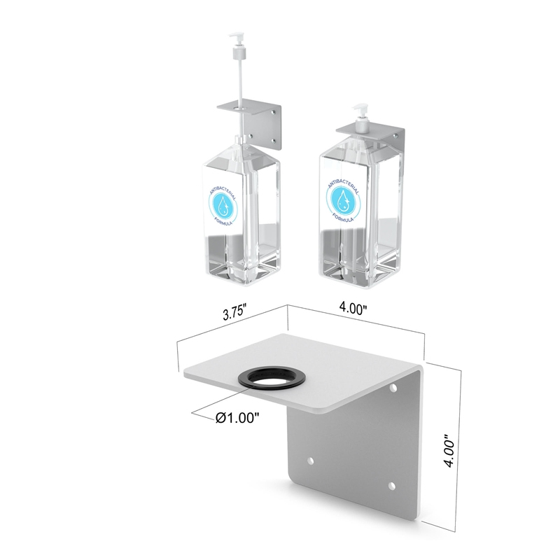 TMJ712 Customized Portable Floor Standing Hand Sanitizer Dispense Display Standbild einstellbar