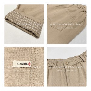 Loose Women\\\'s Pants, die auf jeden Fall zugeschnitten sind, die komfortabelste Leinen im Casual Stil 11710 Stylish und Loose Pants