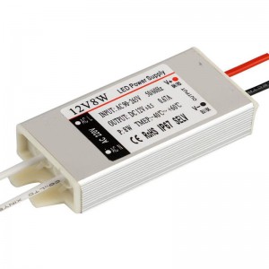 12V 8W Waterproof LED Power Supply Niedertemperatur und wasserdicht Prüfung.
