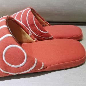 Japan Embordieriy Mule Slippers