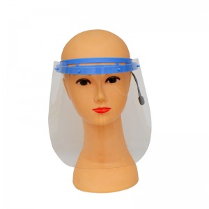 2020 Fabrikpreis 0,35 mm Klarsichtvisier Gesichtsschutz Antibeschlag Gesichtsschutz Klarsicht Gesichtsschutz Kunststoff