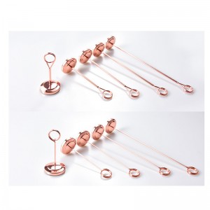 TMJ PP-541 Brotbacketikettenhalter Metall-Warenpreisschild-Anzeige