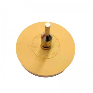 Gummimiergummi-Rad für Klebstoffaufkleber Pinstreifen Aufkleber und Grafikentferner mit 1/4 \\\\\\\\\\\\\\\\