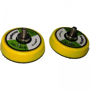 Polyurethan PU Abrasive Sanding Pad perfekt balanciert Backing Pad mit Hook Loop Backing für Orbital Sander