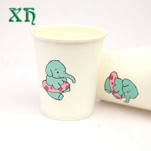 5 Unzen biologisch abbaubare Pappbecher Pappbecher für Wasser